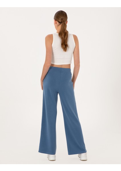 Kadın Indigo Flare Fit Modal Karışımlı Eşofman Altı 50301405-VR028 fırsatları