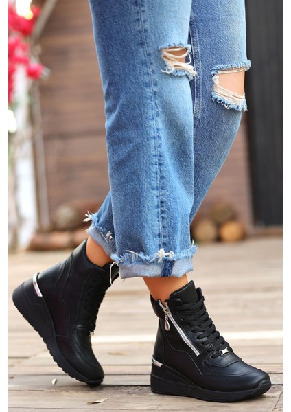 Coman Dolgu Taban Fermuarlı Bot