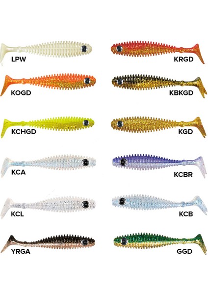 Shad Star 9.5 cm Silikon Yem