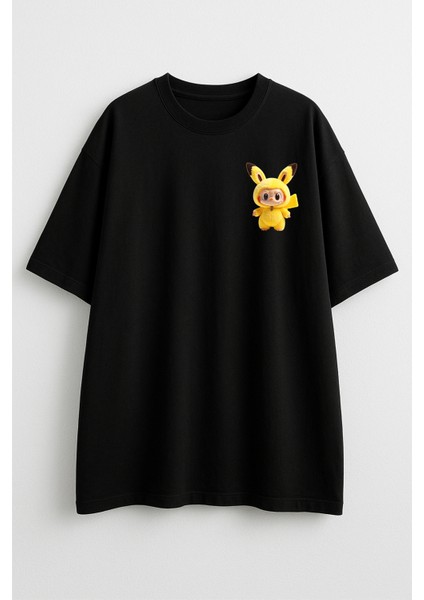 Labubu Baskılı Oversize T-Shirt