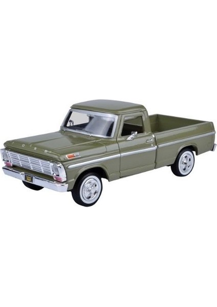 Motormax Metal Araba 1969 Ford F-100 Pickup 1:24 3+ - Klasik 2'li Set fiyatları