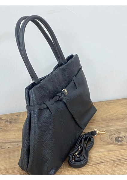 Y6376 Renk: Siyah Kuşaklı Kemer Orjinal Deri Kadın Çanta modelleri