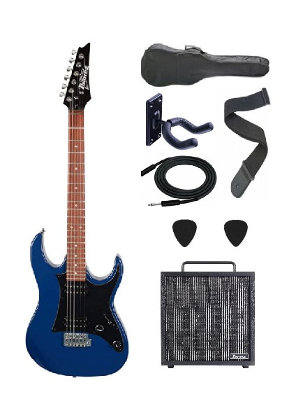 GRX20-JB Grx Serisi Jet Siyah Elektro Gitar Set