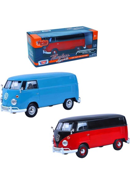 Motormax Metal Araba 1970 Chevy El Camino Ss 396 1:24 3+ - Mavi ve Kırmızı 2'li Set