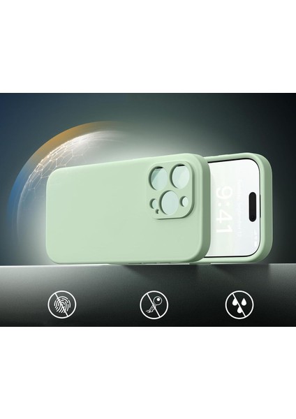 iPhone 16 Pro Max Uyumlu Içi Kadifeli Kamera Korumalı Lansman Kılıf