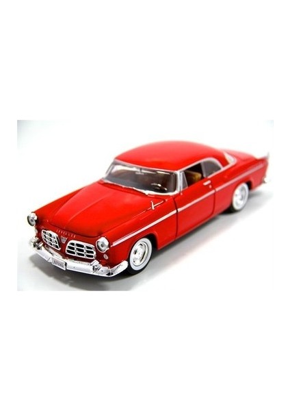 Motormax Metal Araba 1955 Chrysler C300 1:24 3+ Kırmızı ve Siyah 2'li Set fiyatları