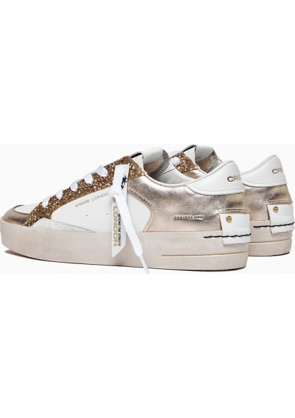 Sk8 Deluxe W Kadın Sneaker ( Günlük) 27107PP6.51 Crime London Sk8 Deluxe C08 Lgold modelleri