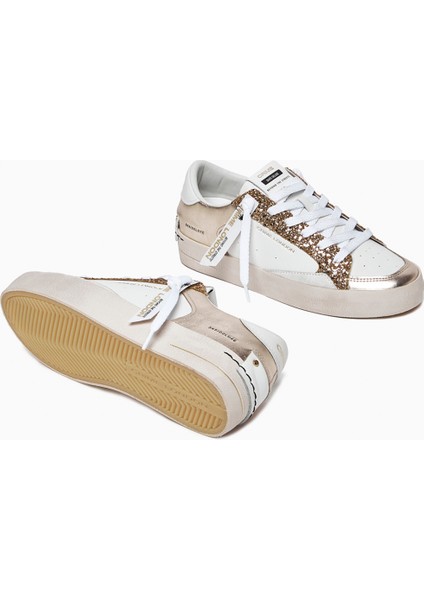 Sk8 Deluxe W Kadın Sneaker ( Günlük) 27107PP6.51 Crime London Sk8 Deluxe C08 Lgold fırsatları