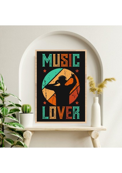 Müzik Büyük Boy Renkli Solmaz Kaliteli Baskı Çerçeve Görünümlü Mdf Tablo 70X50CM 252 fiyatları