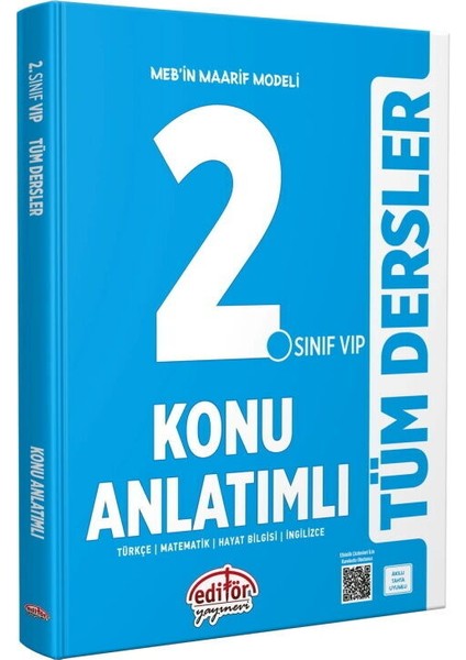 Editör Yayınları 2. Sınıf Vıp Tüm Dersler Konu Anlatımlı modelleri