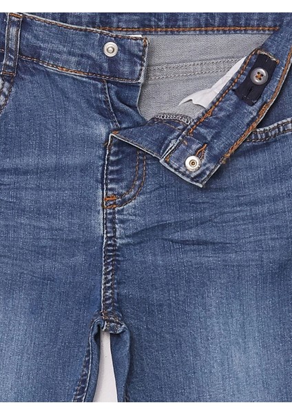 Lcw Kids Indigo Beli Ayarlanabilir Basic Erkek Çocuk Jean Pantolon modelleri