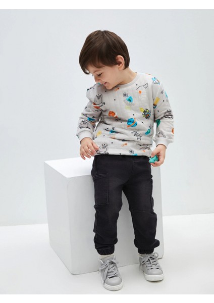 Lcw Baby Antrasit Basic Erkek Bebek Jean Pantolon fiyatları