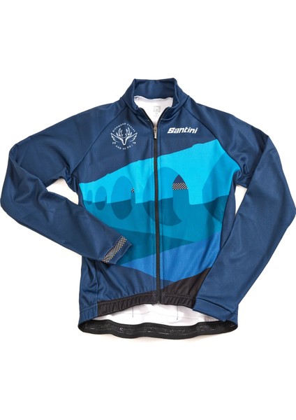 Deep Winter Termal Erkek Kışlık Bisiklet Forması Richmond Cycles 9C216075DEEP