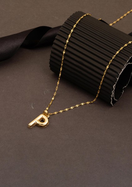 Balon P Harfi 14 Ayar Altın Kolye fırsatları