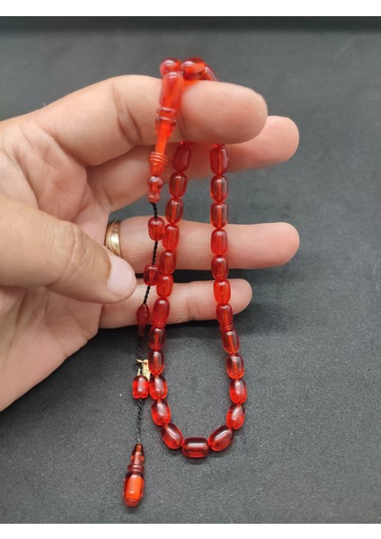 Başka Yerde Yok!!! Furkan Gül Usta Eseri Halkalı Imame El Boy Yemen Zar Kehribar Sertifikalı 8329 fırsatları