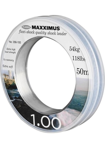 Maxximus Flexi-Shock Leader Misina 50M 0.80 mm