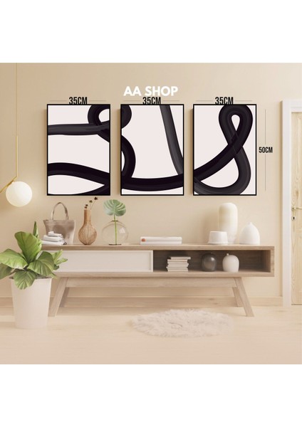 3 Parça Renkli Solmaz Kaliteli Baskı Çerçeve Görünümlü Mdf Tablo Set 99 modelleri