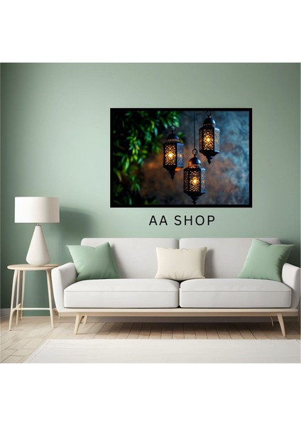 Büyük Boy Renkli Solmaz Kaliteli Baskı Çerçeve Görünümlü Mdf Tablo 70X50CM 122 fiyatları