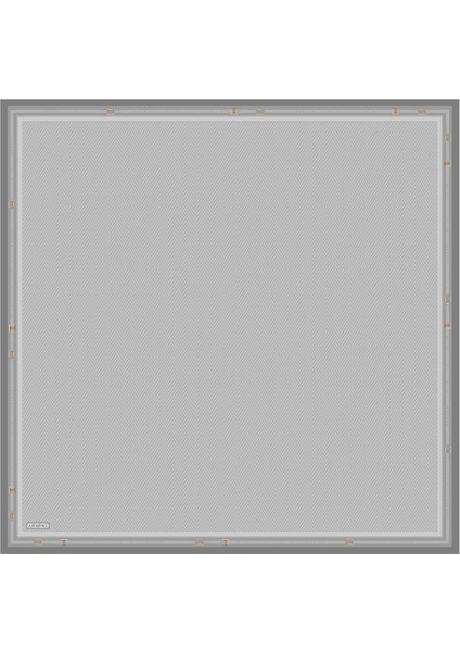 Ipek Eşarp 2026 Kış - 9401-53 Açık Gümüş Twill