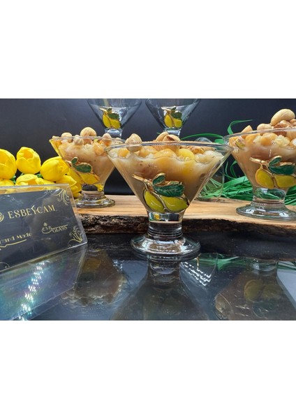 Özel Tasırım Cam Limon Kase Takımı fiyatları