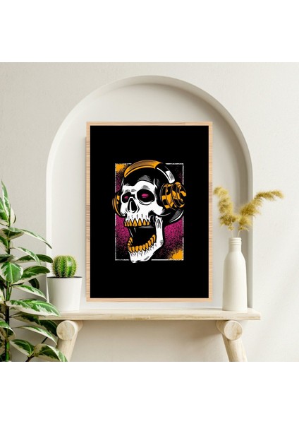 Kurukafa Müzik Büyük Boy Renkli Solmaz Kaliteli Baskı Çerçeve Görünümlü Mdf Tablo 70X50CM 204 fiyatları