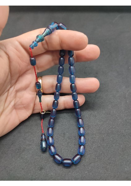 Başka Yerde Yok!!! Furkan Gül Usta Eseri Halkalı Imame El Boy Ateş-I Kehribar Sertifikalı 8332