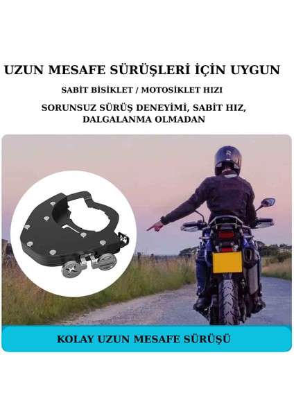 Motosiklet Aksesuarları Hız Sabitleme Cruise Control Gaz Kolu Kilidi Tutucu modelleri