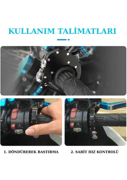Motosiklet Aksesuarları Hız Sabitleme Cruise Control Gaz Kolu Kilidi Tutucu indirimleri