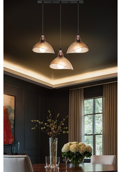 Duruaydınlatma Sıralı Bal Avize Sarkıt Yatak Odası Salon Mutfak Hol Lamba