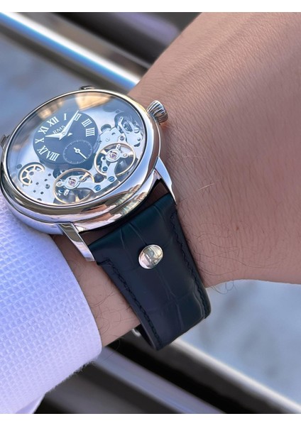 Rms Romanson Otomatik Iç Fonksiyonları Aktif Akar Saniye Kapalı Klips Erkek Kol Saati ERMS.1551.05 fırsatları