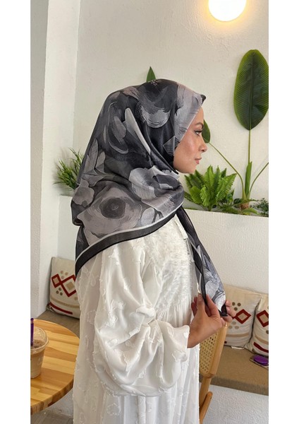 Soft Kumaş Hint Ipeği Eşarp