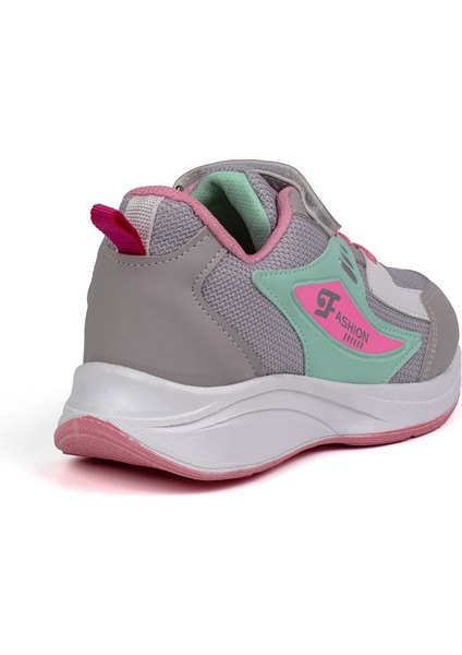 Kız Çocuk Buz Yeşili Cırtlı Bağcıklı Sneaker Günlük Rahat Spor Ayakkabı indirimleri