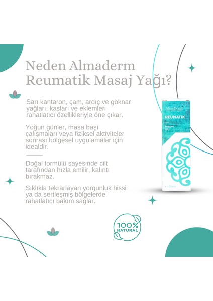 Reuma Bitkisel Bakım ve Rahatlatan Masaj Yağı fiyatları