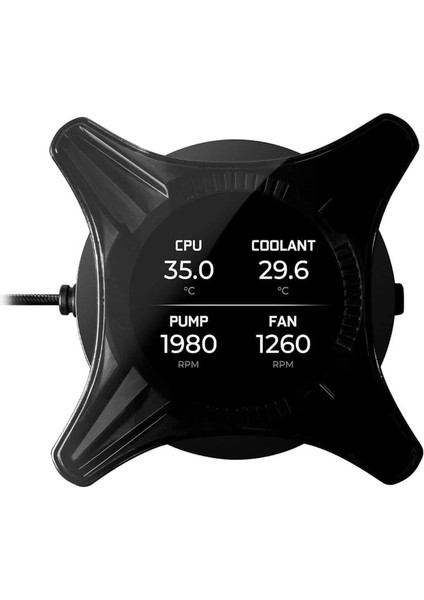 Evga Clx 360 mm Hepsi Bir Arada LCD Cpu Sıvı Soğutucu, 3x 120 mm Pwm Argb Fanlar modelleri