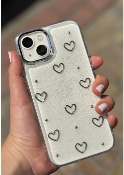 Iphone 13 /14 Uyumlu Epoksi Kiraz Figürlü Kabartmalı Kamera Çerçeveli Hassas Tuşlu Kılıf modelleri