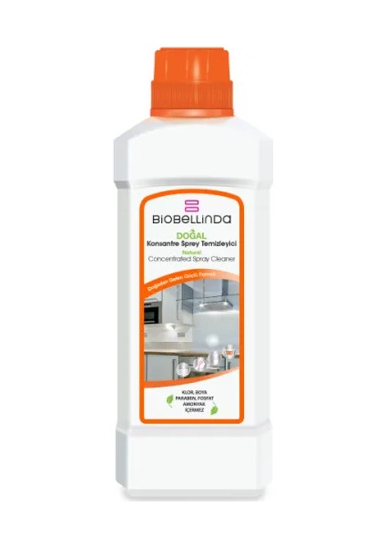 Doğal Konsantre Sprey Temizleyici 750 ml fırsatları