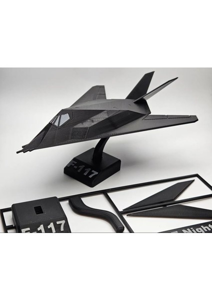 F-117 Kit Kart Maket