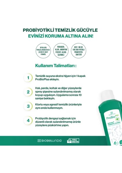 Probioplus Yüzey Temizleyici 700 ml modelleri
