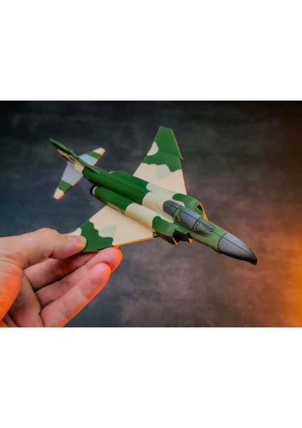 F-4 Uçak Kit Kart Yapboz