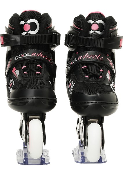 Cool Wheels Axion Extra LED Işıklı 4 Tekerlekli Ayarlanabilir Paten – Abec-7 Rulmanlı, Dizilim Değiştirilebilir (38-41 Numara) modelleri