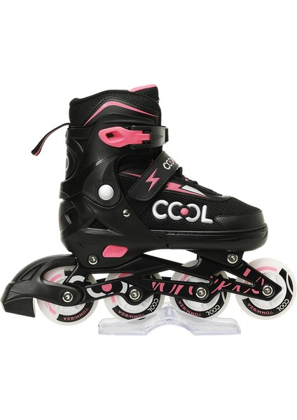 Cool Wheels Axion Extra LED Işıklı 4 Tekerlekli Ayarlanabilir Paten – Abec-7 Rulmanlı, Dizilim Değiştirilebilir (38-41 Numara) fırsatları