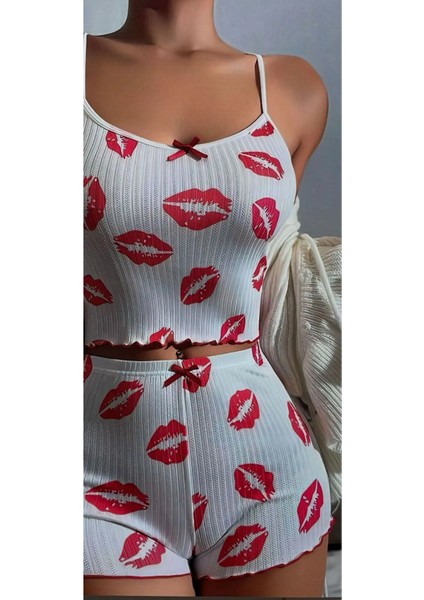 Kadın Şortlu Pijama Takımı