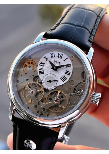Rms Romanson Otomatik Iç Fonksiyonları Aktif Akar Saniye Kapalı Klips Erkek Kol Saati ERMS.1551.08 fırsatları