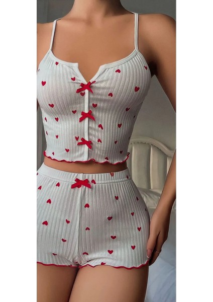 Kadın Şortlu Pijama Takımı