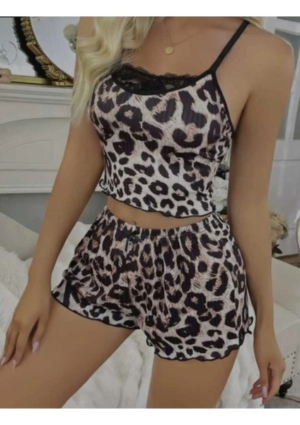 Kadın Şortlu Pijama Takımı
