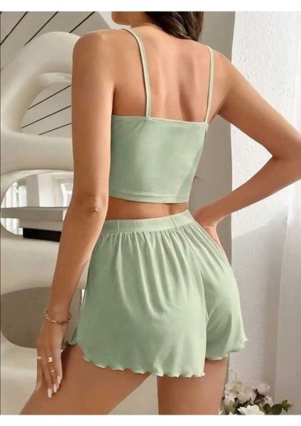 Kadın Şortlu Pijama Takımı modelleri