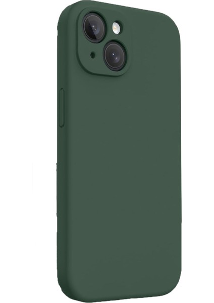 Iphone 15 Uyumlu Içi Kadifeli Kamera Korumalı Lansman Kılıf