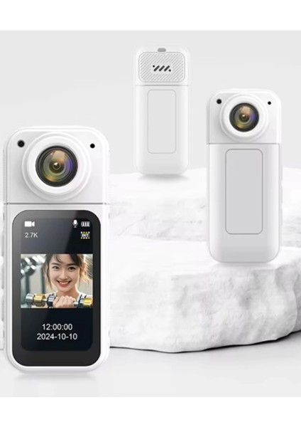 S70 Mıknatıslı Yaka Kamerası Hd Kalite, 30 Fps, Kolay Bağlantı, Boyun Askısı 2.7k fırsatları