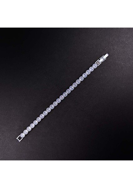 Su Yolu, Zirkon Taşlı, Zincir Bileklik 38, Gümüş Renk modelleri