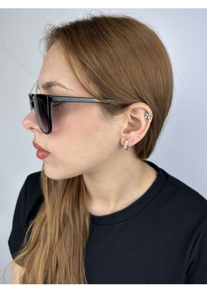 Zirkon Taşlı, Halka Model, Küpe 171, Kasa Altın Renk fiyatları